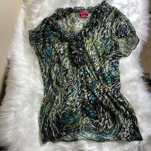 Sunny Leigh Blouse Green